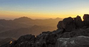 Mount Sinai Sunset