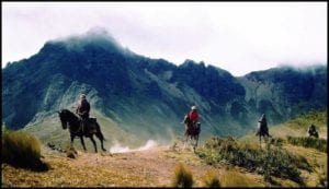 Horseback Riding Andes Mountains