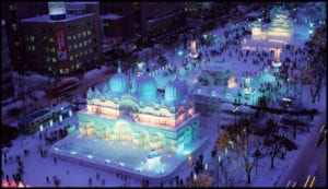Sapporo Ice Festival Winter Adventure