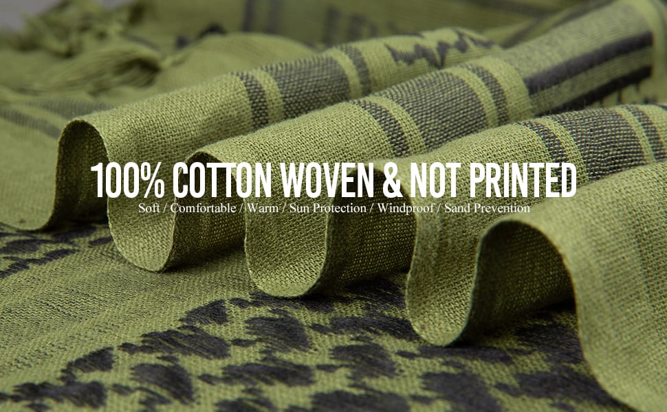 Woven Cotton Not Printed Shemaghs