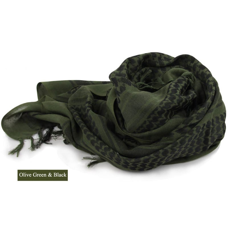 Military Mens Arab Scarves Airsoft Windproof Muslim Tactical