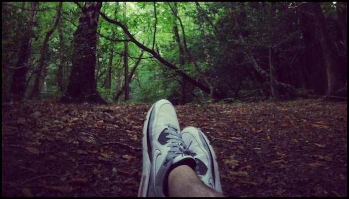 David Aston's Hiking Shoes in NewForest Wildlife Park, England | AdventureHacks
