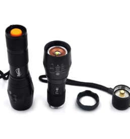 8,000 Lumen Tactical LED Flashlight