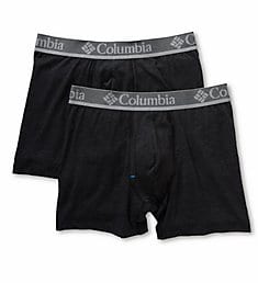 Columbia Men's Athletic Perf. Stretch 2 PK Boxer Brief W Mesh Insert