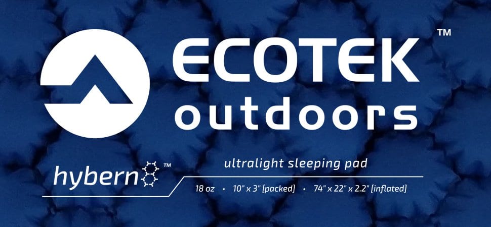 EcoTek Hybern8 Ultralight Camping Pad