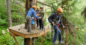 Tree Climbing and Tree Top Adventures In Chilkat Alaska