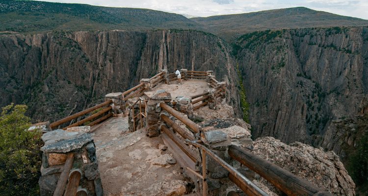 Black Canyon of Gunnison National Park lookout point