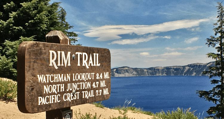 Rim Trail Crater Lake National Park