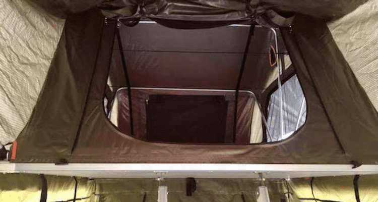 Inside of 2 Person Prospector 2 Hutch Tent